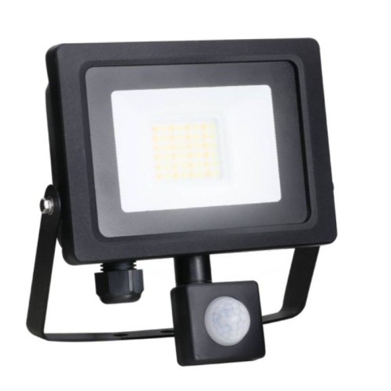 ALL LED Hunter 20W IP65 Slim Design CCT Floodlight with PIR